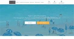 Desktop Screenshot of paincareproviders.com